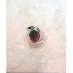 ANILLO DE PIEDRA DE OJO DE TIGRE