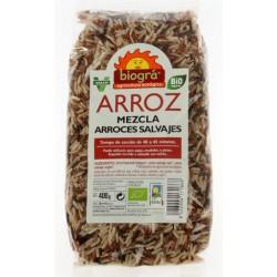 ARROZ SALVAJE MEZCLA 400 GR - BIOGRA