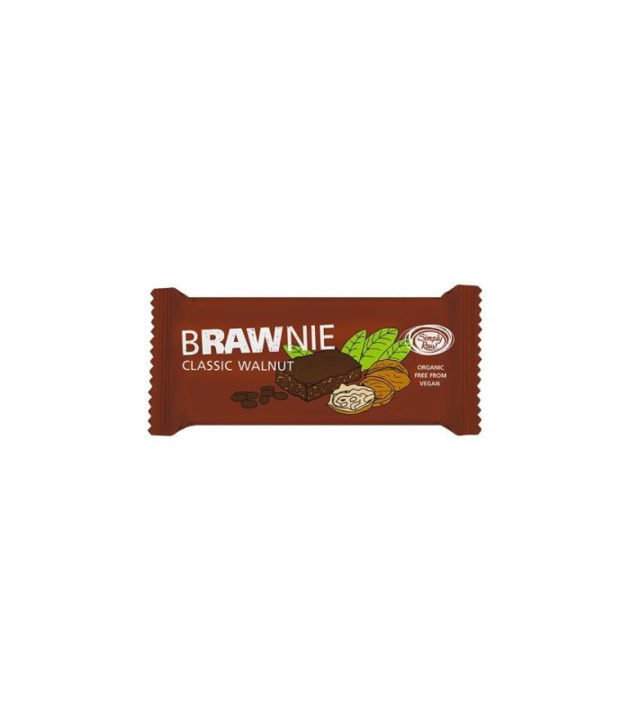 BROWNIE CRUDIVEGANO BIO NUECES 45 GR