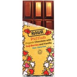 CHOCOLATE RAWR ECOLÓGICO PASSION 60 GRS