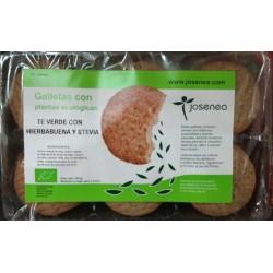 GALLETAS DE TE VERDE  HIERBABUENA Y STEV