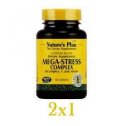 MEGA STRESS 30 COMPRIMIDOS PACK 2X1