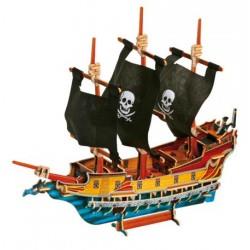 PUZZLE 3D BARCO PIRATA