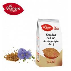 SEMILLAS DE LINO BIO 250GR - EL GRANERO