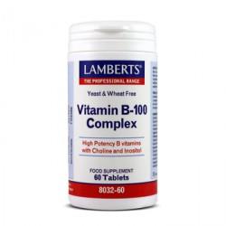 VITAMINA B-100 COMPLEX 60 COMPRIMIDOS