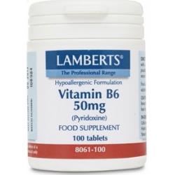 VITAMINA B6 50 MG  100 COMPRIMIDOS