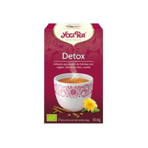 YOGI TEA DETOX BIO 17 X 1 8 GR