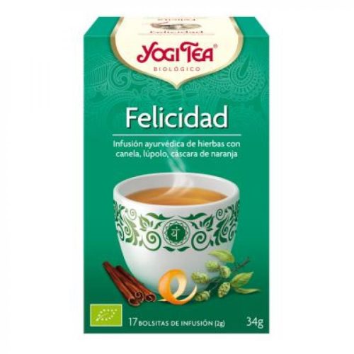 YOGI TEA FELICIDAD 17 X 1 8 GR