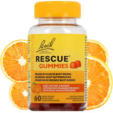 RESCUE GUMMIES 60PAST SABOR NARANJA BACH